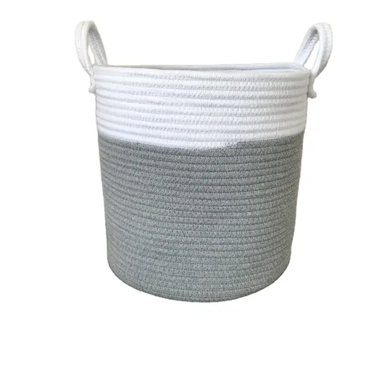 Large Cotton Roped laundry/ storage basket