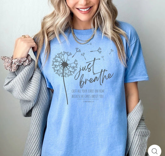 Just Breathe Tee Shirt