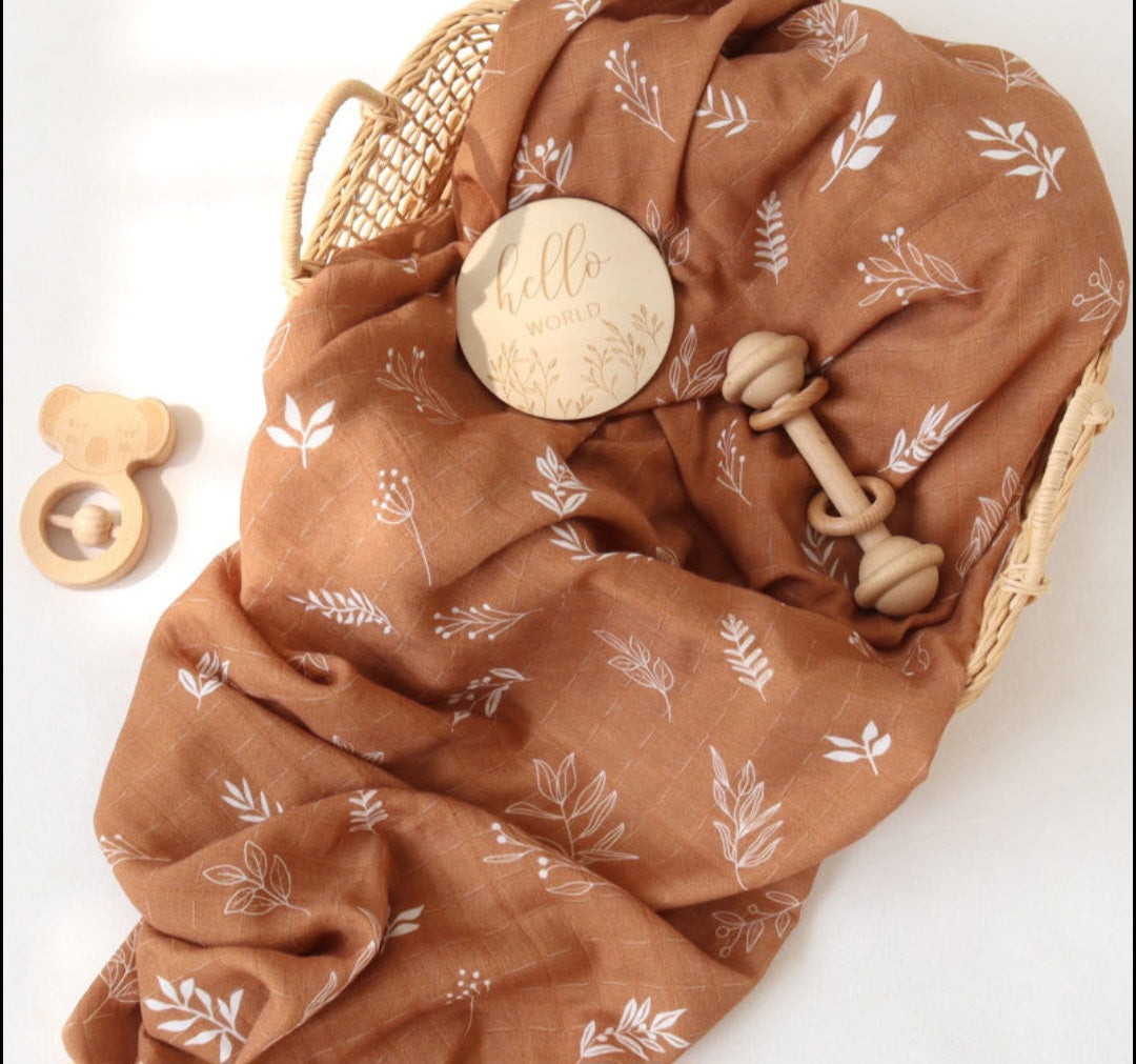 Bamboo Blanket with Headband