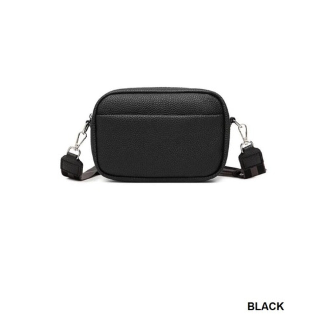 Vegan Leather Convertible Crossbody Bag