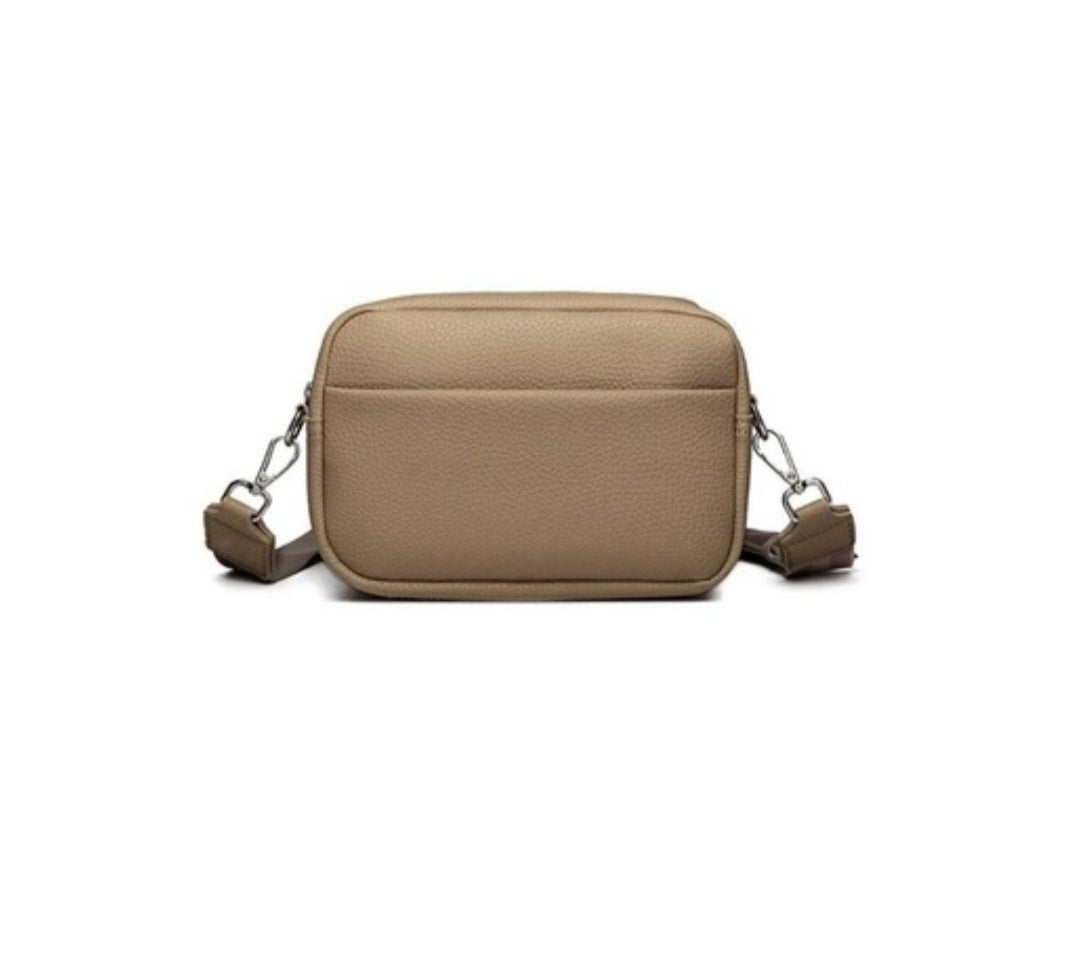 Vegan Leather Convertible Crossbody Bag