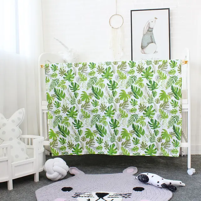 Bamboo Muslin Blanket - Jungle