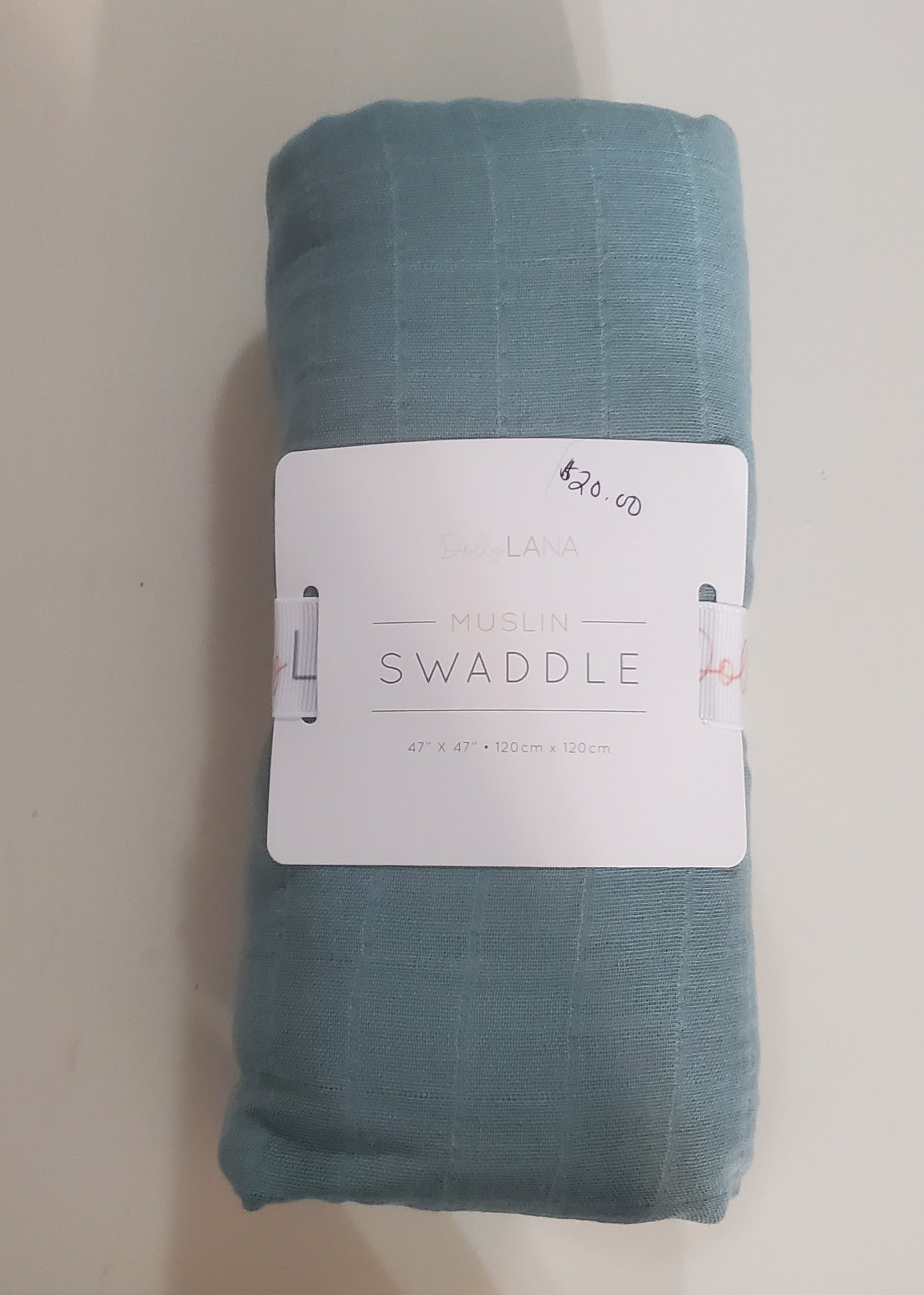 Bamboo Muslin Swaddle Blanket - Sage