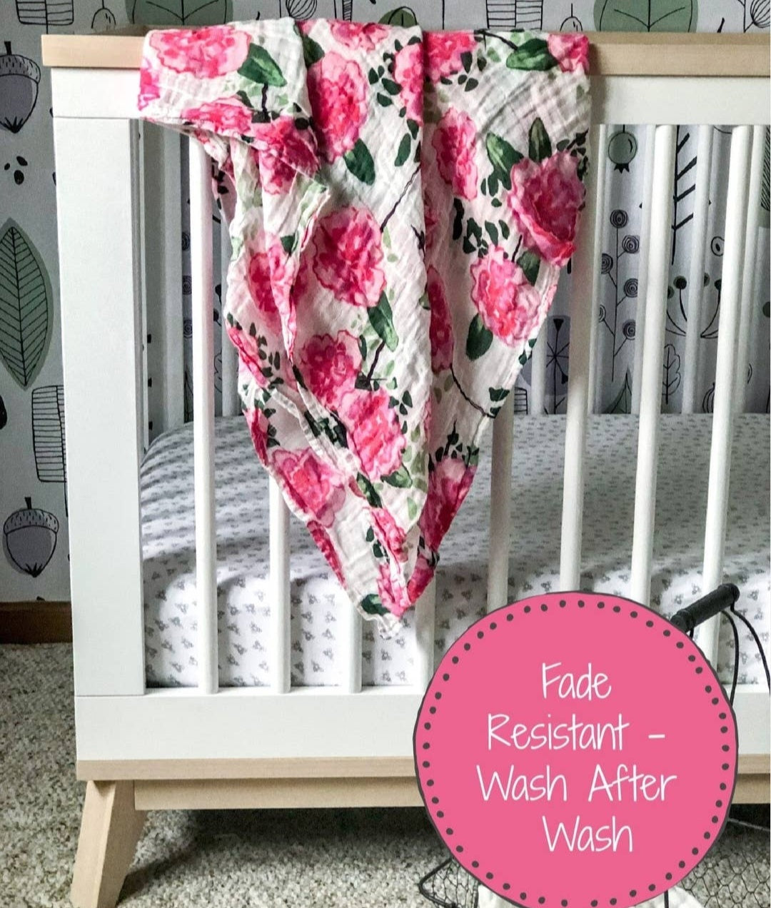 Live Life In Full Bloom Swaddle