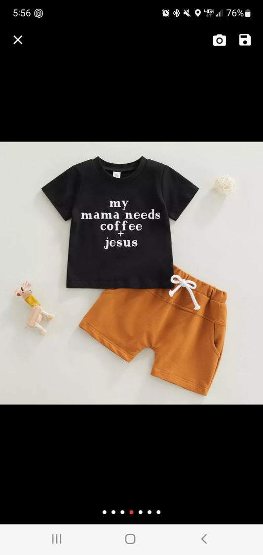 Jesus and Coffee Boy Outfit